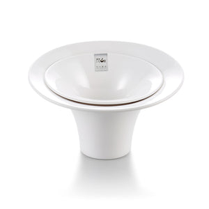 9 Inch White Melamine Tall Deep Bowls J632280YJC