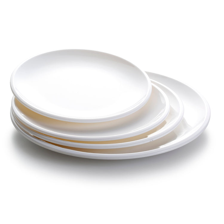 6.2 Inch White Round Melamine Charger Plates JMC001YJC