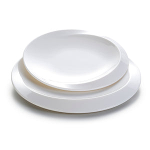 12 Inch White Round Melamine Charger Plates JMC041YJC