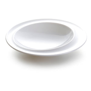 10 Inch White Irregular Melamine Dinner Plate JMC047YJC
