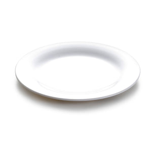 6.9 Inch White Round Melamine Dinner Plate JMC049YJC