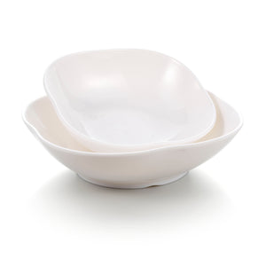 8.1 Inch White Square Melamine Restaurant Plates JMC228YJC