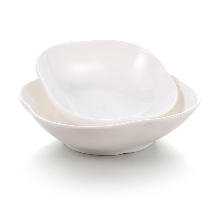 8.1 Inch White Square Melamine Restaurant Plates JMC228YJC