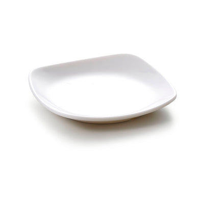 6.1 Inch White Square Melamine Dinner Plate JMC239YJC