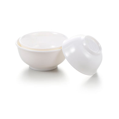 4 Inch White Melamine Round Bowls JMC241YJC