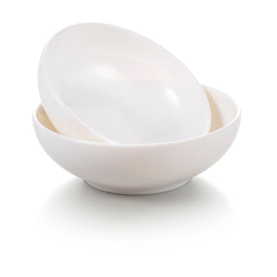 8 Inch White Melamine Round Bowls JMC256YJC