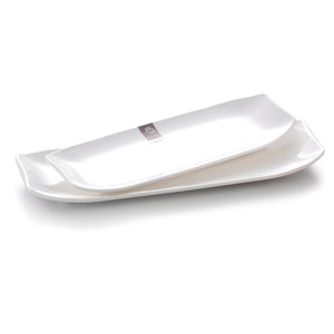 11 Inch White Rectangular Melamine Sushi Plates P12011YJC