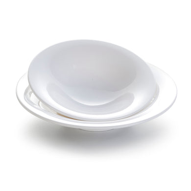 10.6 Inch White Melamine Round Plates YJ013JM17013YJC