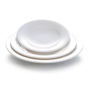 9.1 Inch White Melamine Round Plates YJ015JM17015YJC