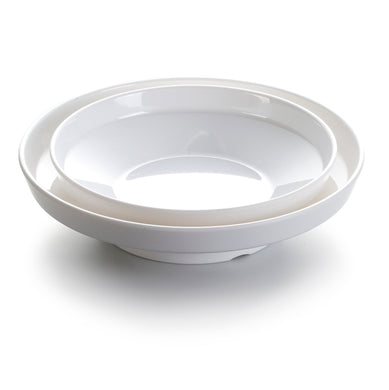12 Inch White Melamine Round Bowls YJ029YJC