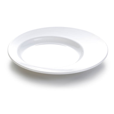 12 Inch White Melamine Irregular Bowl YJ041YJC