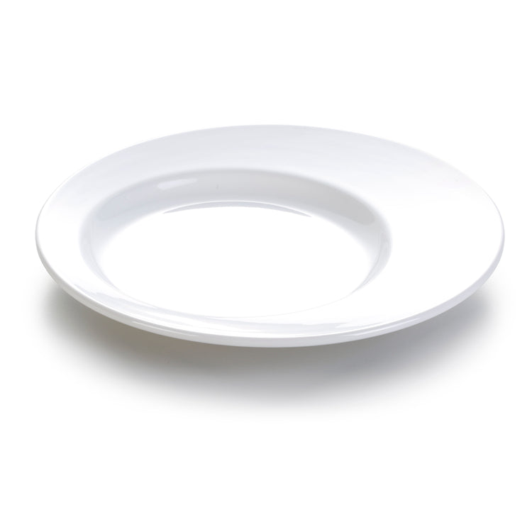 12 Inch White Melamine Irregular Bowl YJ041YJC