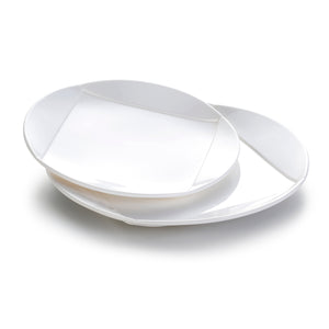 10 Inch White Round Melamine Fruit Plates YJ063YJC