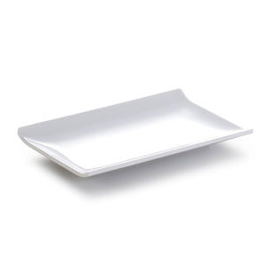 9.7 Inch White Rectangular Melamine Fruit Plate YJ069YJC