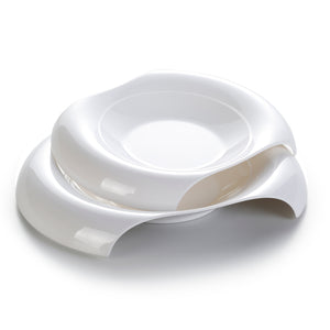 11.8 Inch White Melamine Irregular Bowls YJ1012JM183014YJC