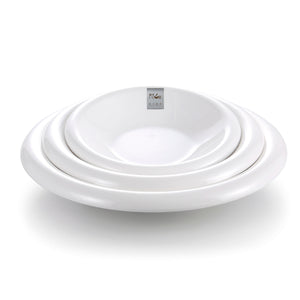 8 Inch White Melamine Round Bowls YJ2009J221723YJC