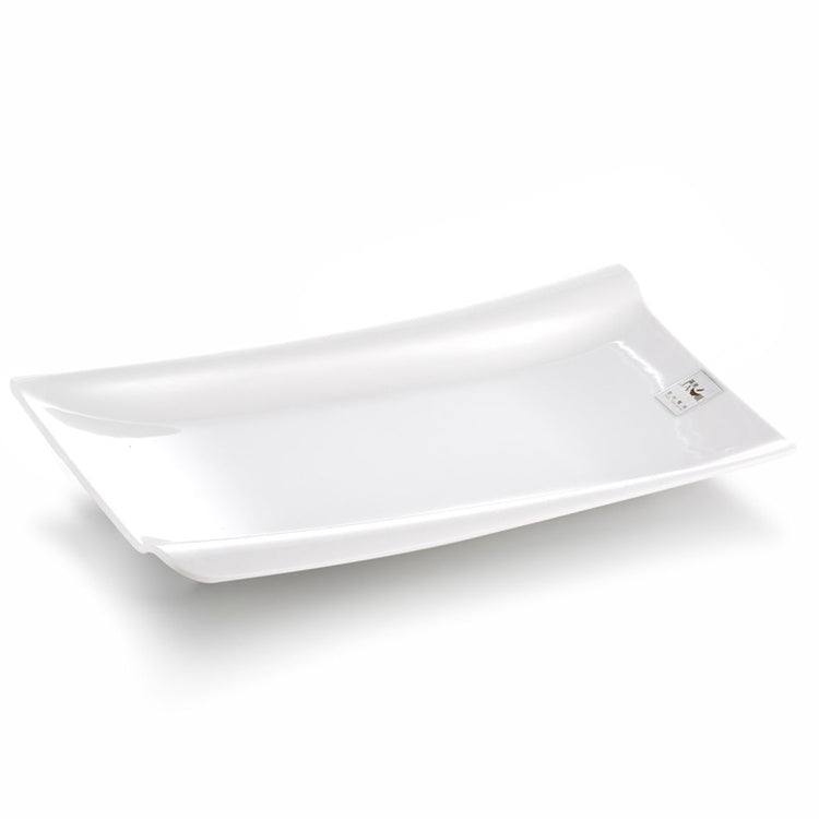 12 Inch White Melamine Rectangular Plate YJ2018J411731YJC