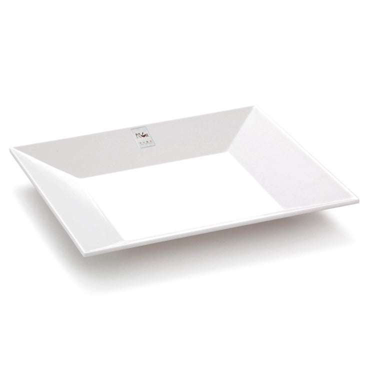 12 Inch White Rectangular Melamine Fruit Plate YJ2031J418120YJC