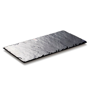 14 Inch Black Matt Melamine Rectangualr Plates G416911TKHSMS