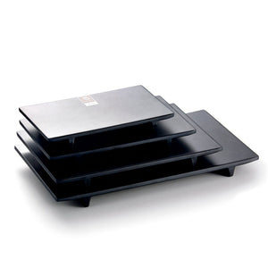 8.5 Inch Black Matt Rectangular Melamine Sushi Plates M414570TKHSMS