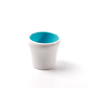 3.1 Inch Cyan and White Small Restaurant Melamine Drink Cup 25045QBSS