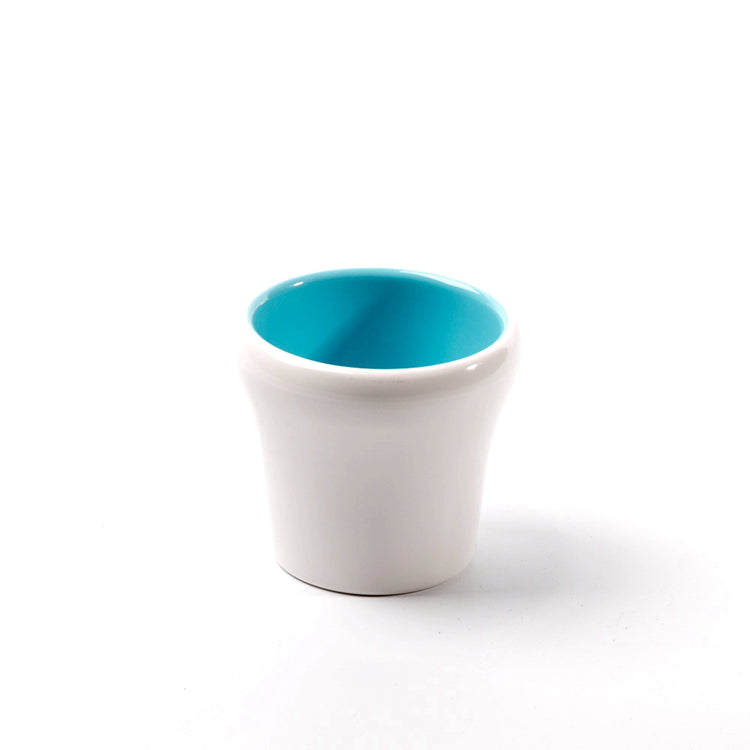 3.1 Inch Cyan and White Small Restaurant Melamine Drink Cup 25045QBSS