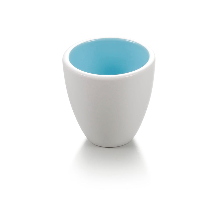 3 Inch Cyan and White Small Restaurant Melamine Drink Cup BT18004QBSS