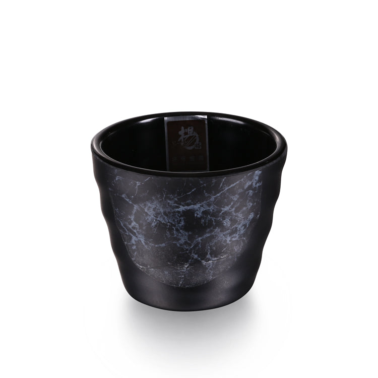 3.3 Inch Blue Marble Melamine Drink Cup 2033LW