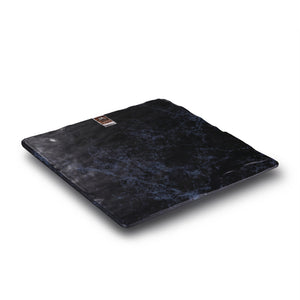 10 Inch Blue Marble Square Melamine Flat Plate G416920LW