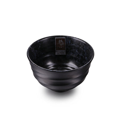 5 Inch Blue Marble Round Melamine Non Slip Bowl JW1105LW