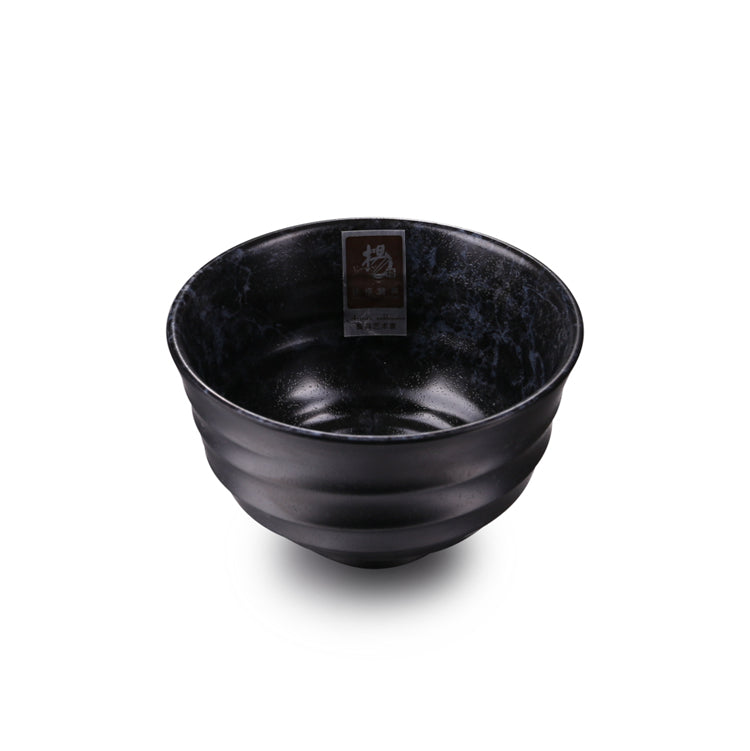 5 Inch Blue Marble Round Melamine Non Slip Bowl JW1105LW