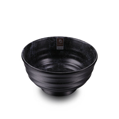 8 Inch Blue Marble Non Slip Melamine Noodles Bowl JW1108LW