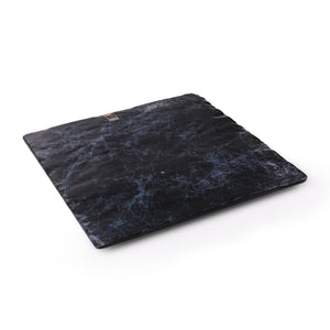 14.6 Inch Blue Marble Square Melamine Plate M418091LW