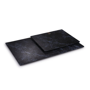 20.9 Inch Blue Marble Rectangular Melamine Plates M418240LW