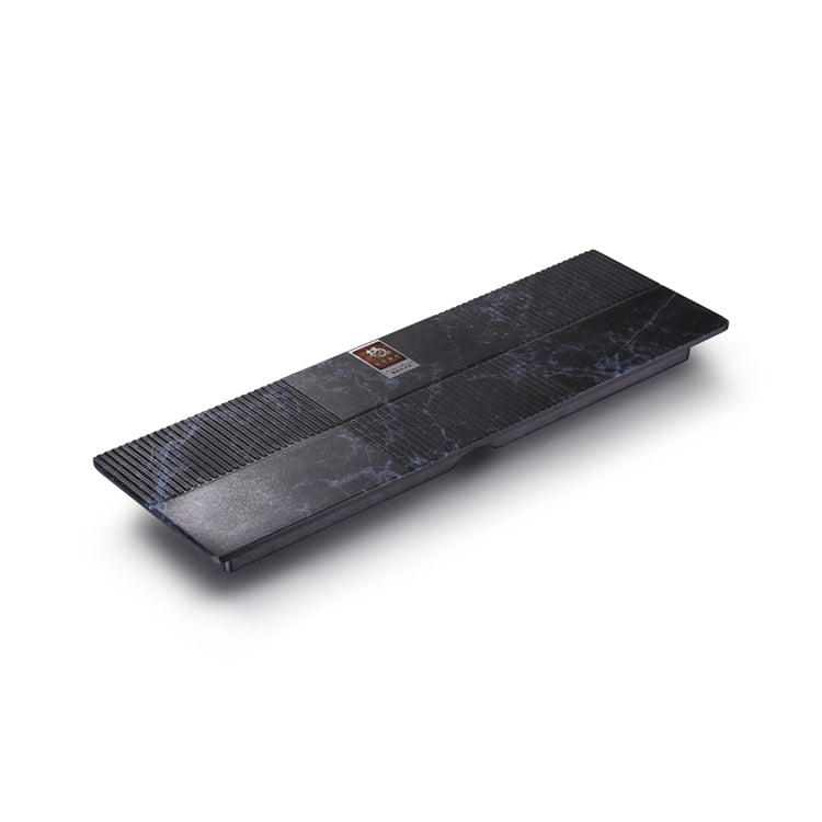13 Inch Blue Marble Rectangular Melamine Sushi Plate YG140080LW