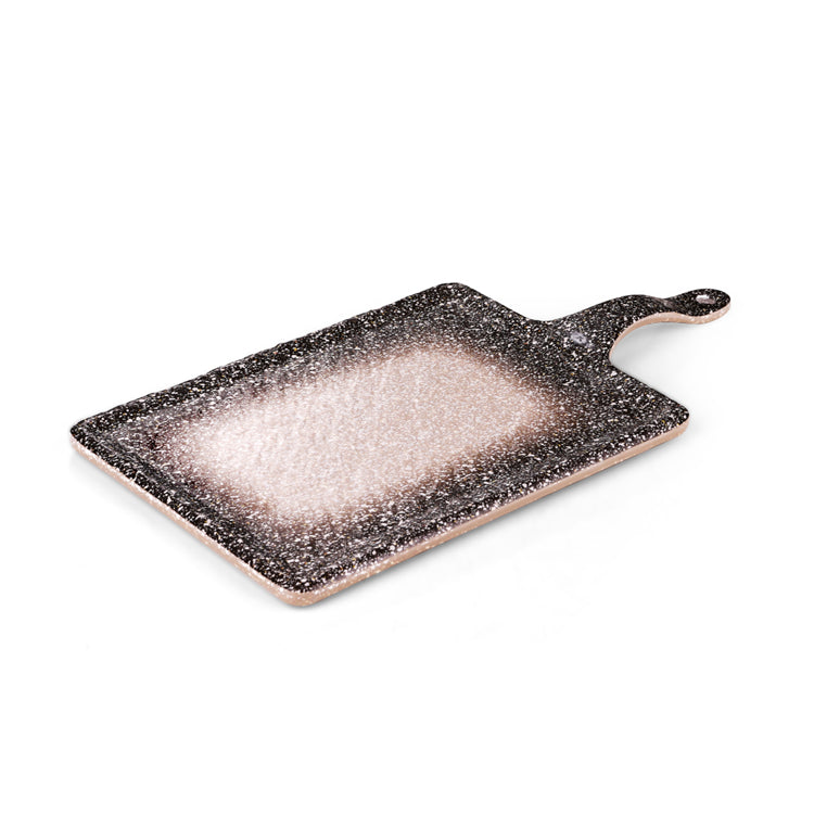 14.5 Inch Melamine Rectangular Plate With Handle JM16911DH