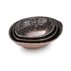 12*9.1*2.1cm Melamine Small Shell Plate WKD048DH