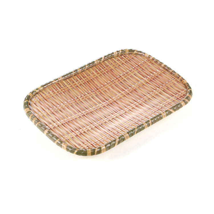 9.7 Inch Bamboo Rectangular Melamine Plate 1371310CZB