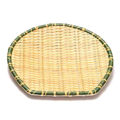 8 Inch Bamboo Irregular Melamine Plate JM181005CZB