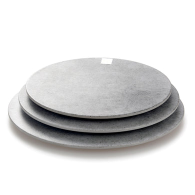 11 Inch Wooden Round Melamine Serving Trays M218201MW11ZG
