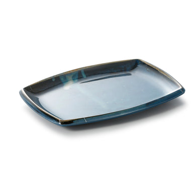 8.8 Inch Colored Rectangular Melamine Dinner Plate J652530JGC