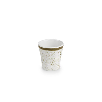 2.8 Inch Green Rim Melamine Drink Cup J176990YLC