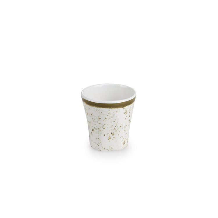 2.8 Inch Green Rim Melamine Drink Cup J176990YLC