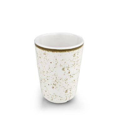 3 Inch Green Rimmed Melamine Drink Cup Y172370YLC