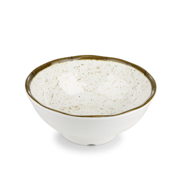8.1 Inch Green Rim Melamine Bowl YG141008YLC