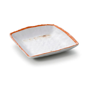 5.6 Inch Orange Rim Melamine Sushi Plate JM169117YYZQ