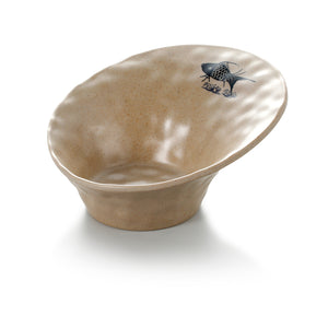 8 Inch Chinese Style Melamine Beveled Bowl PYG140065NNYY