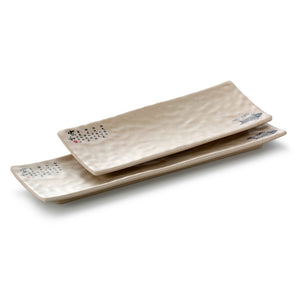 14.2 Inch Chinese Style Melamine Rectangular Plate Y8020NNYY