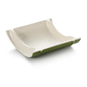 8.2 Inch Bamboo Color Melamine Square Sauce Dish 19004QSCZ