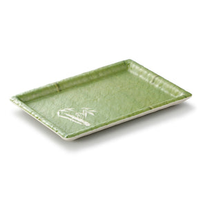 9.6 Inch Bamboo Color Melamine Rectangular Plate JM16905QSCZ